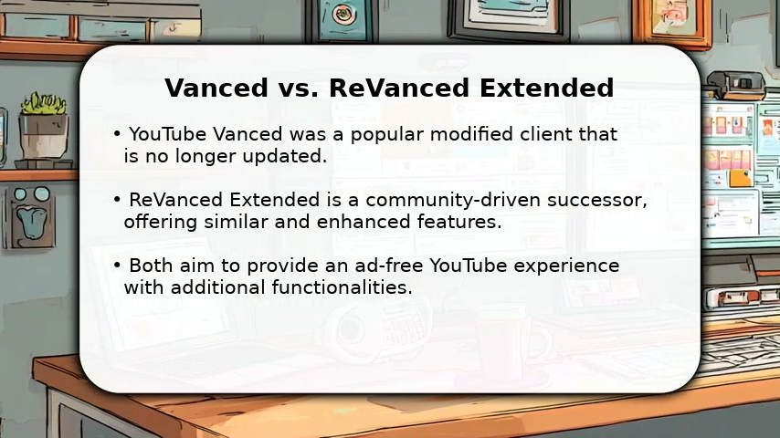 YouTube Vanced vs ReVanced Extended 2025 Comparison 0 12 screenshot